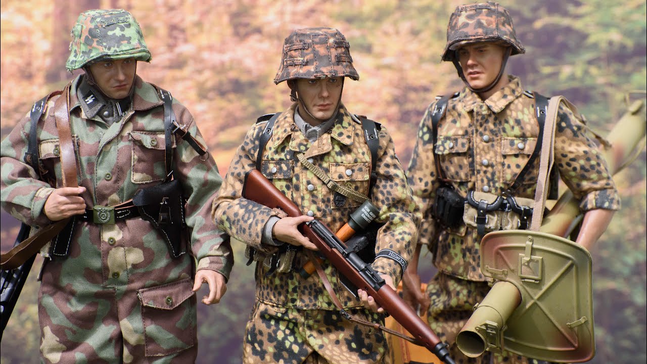 UNBOXING 1/6 SCALE - D80171 WWII German 12th SS Panzer Division Oberschütze – Lio - ACTION FIGURES