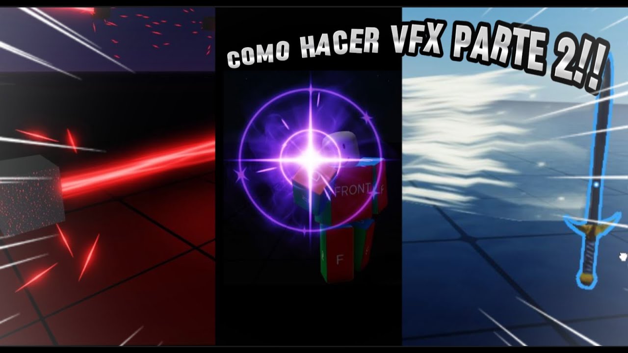 Como hacer Vfx para roblox studio parte 2 | como usar BEAMS y TRAILS