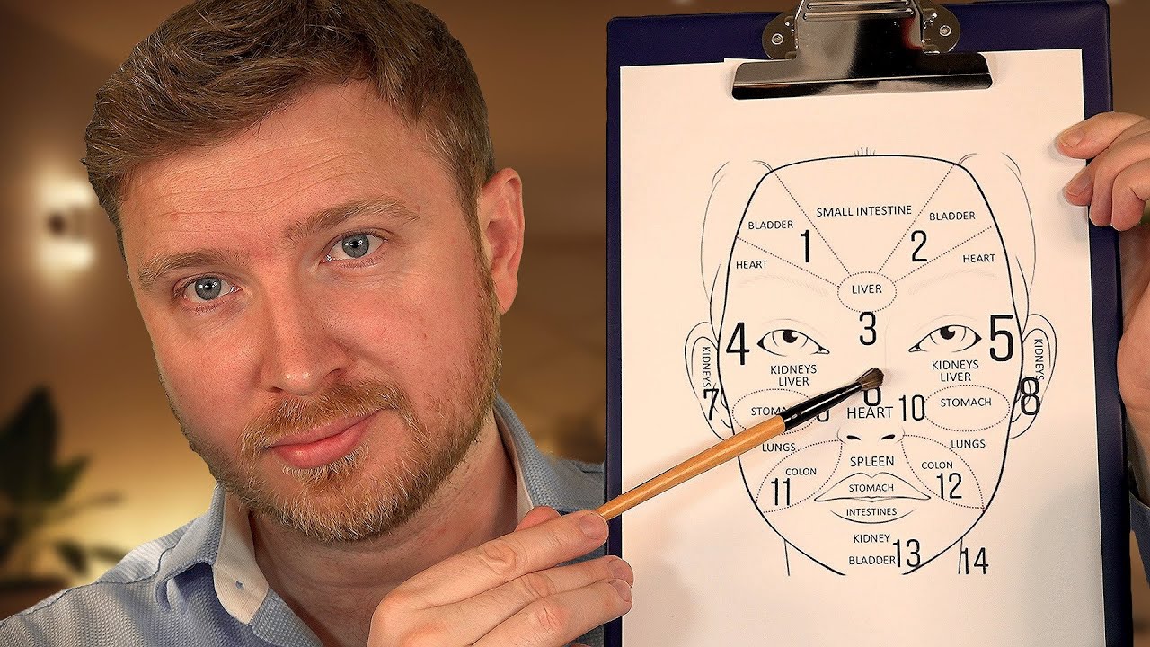 ASMR — расслабляющая ролевая игра с картированием лиц