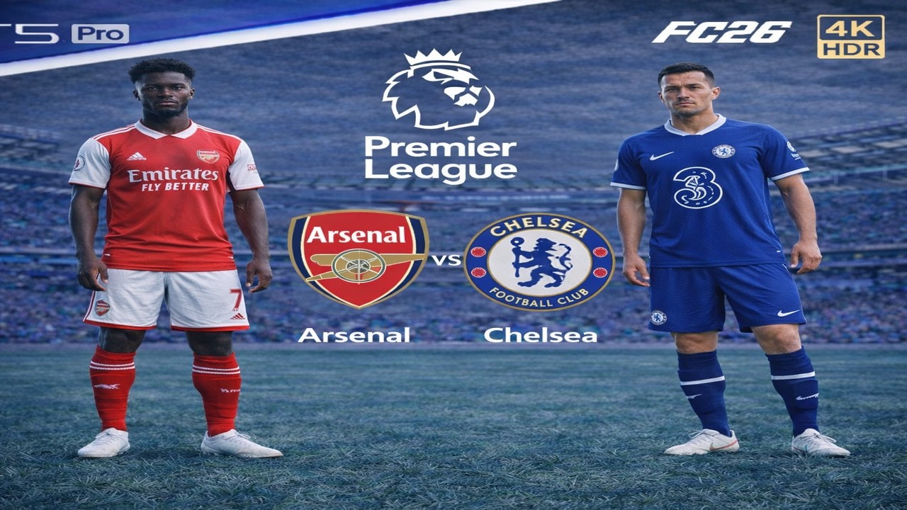 FC26 | Arsenal vs Chelsea | Premier League 25/26| Full Match | PS5 Pro 4K60