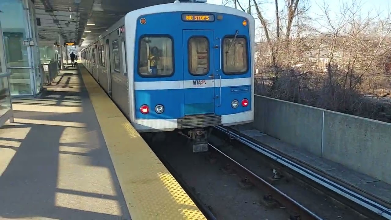 mta maryland metro subway at Rogers Avenue