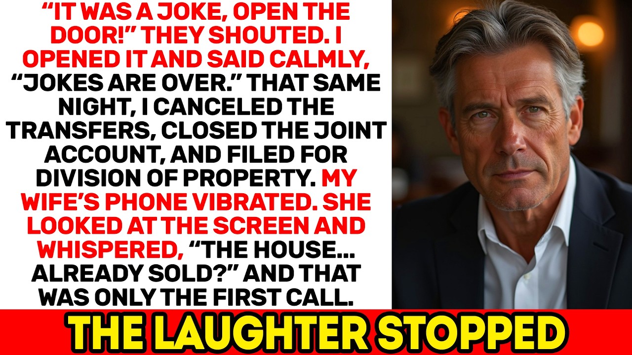 “It Was a Joke,” They Shouted — That Night I Sold the House