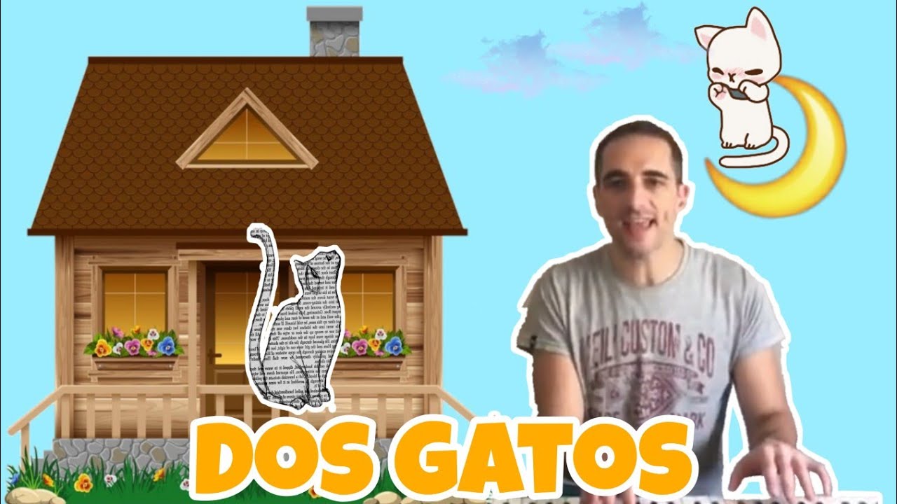 Dos gatos (Luis Pescetti) - Canción para trabajar altura.