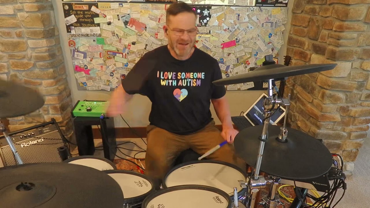 And She Was #talkingheads #drumcover #4k
