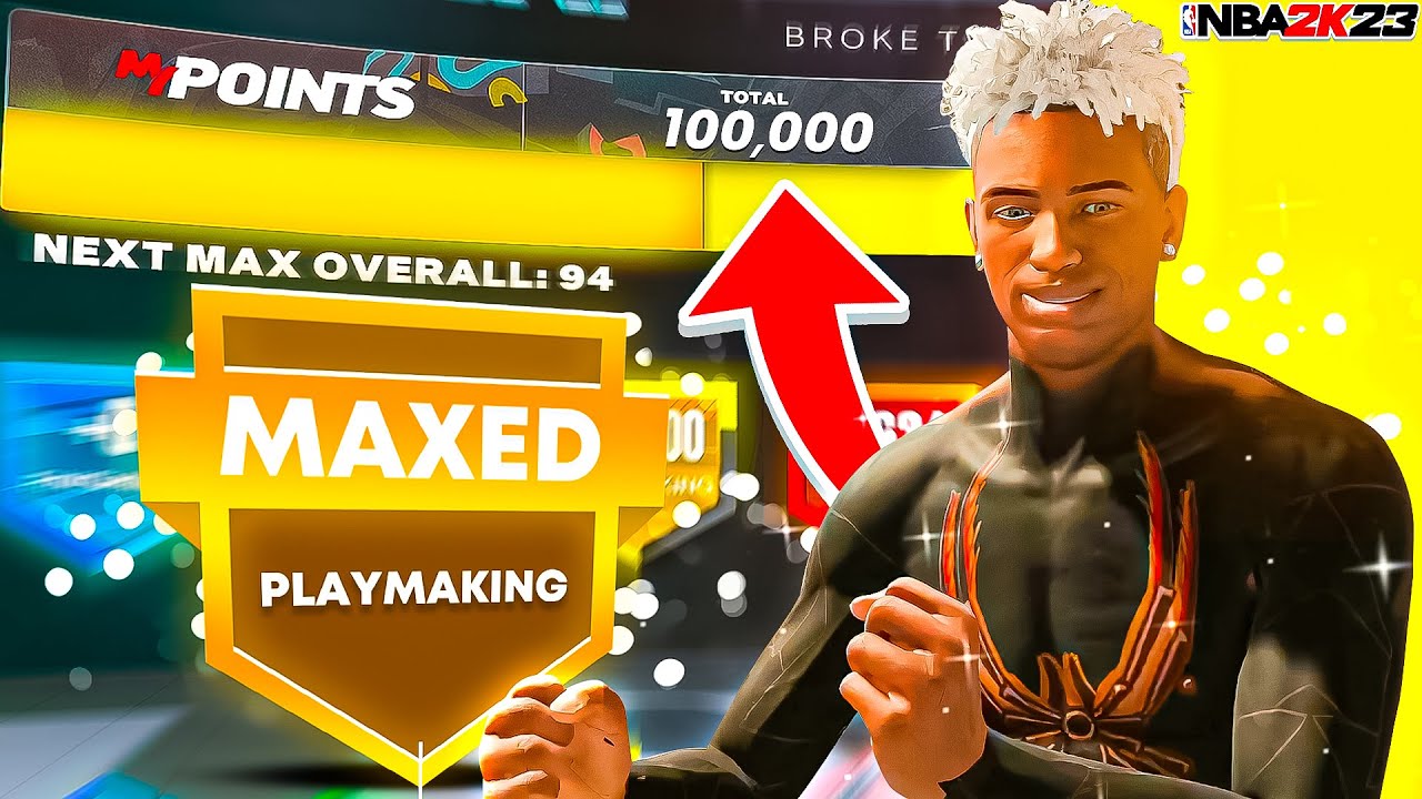 NBA2K23 BECOME 99 OVERALL W/ MAXED BADGES IN ONEDAY...100k XP per game