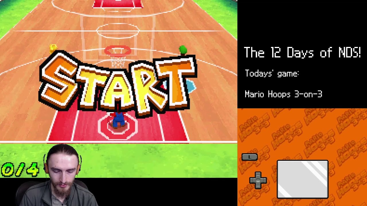 The 12 Days of NDS ~ Mario Hoops 3-on-3