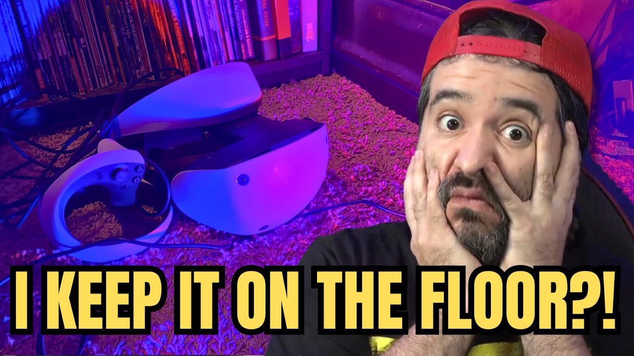I need to stop keeping my PSVR 2 on the FLOOR! YOGES PS5 Stand Review