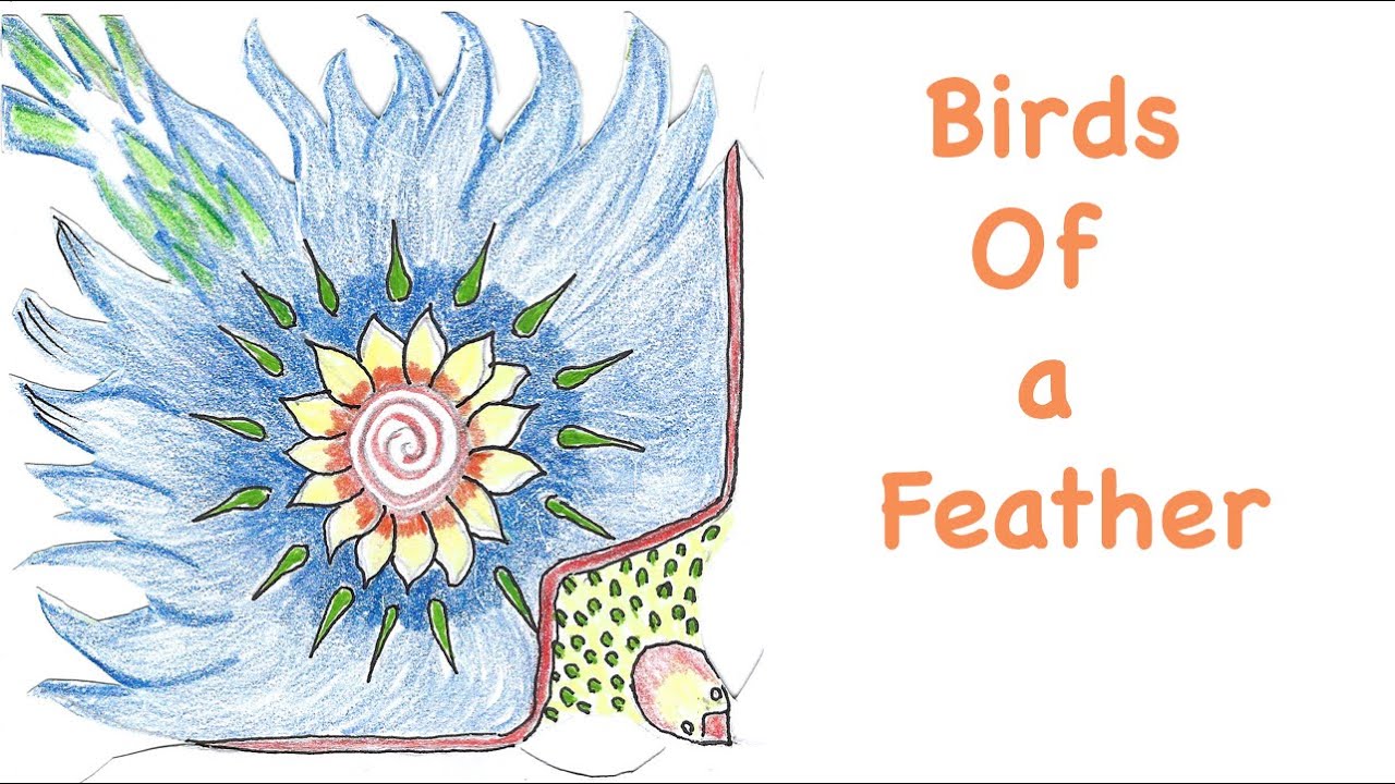 BIRDS OF A FEATHER. CARD