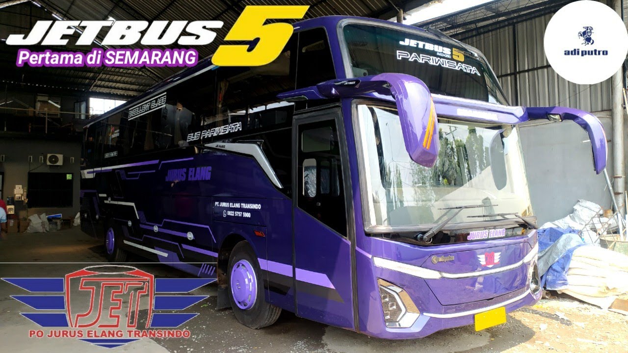 [Review] JETBUS5 Pertama di Kota SEMARANG || JURUS ELANG TRANSINDO || Hino RK 280