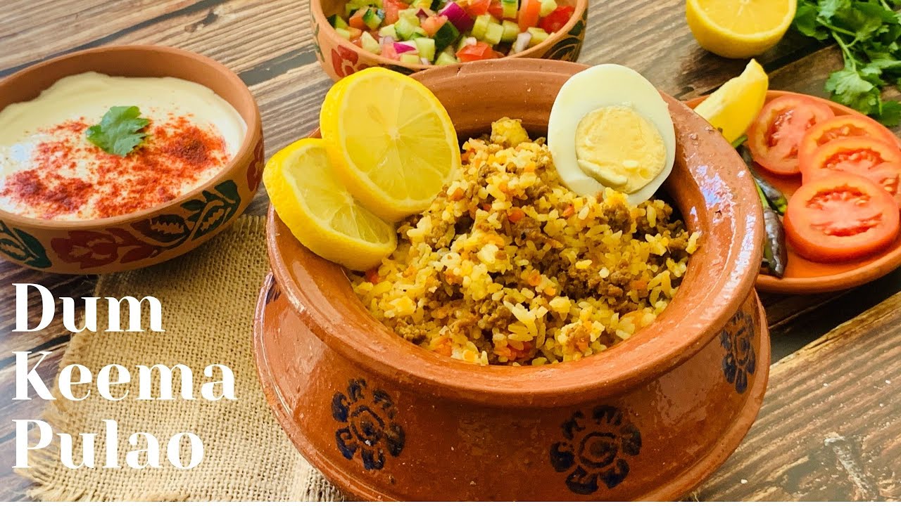 Dum Keema Pulao Recipe || Qeema pulao  Recipe || Mutton Keema Pulao Recipe