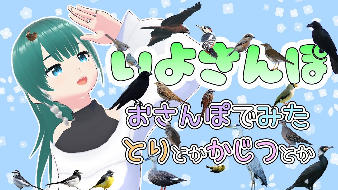 【 #いよさんぽ 】朝のお散歩で見た生き物を紹介！新年一発目！散歩初め！【 #40 】