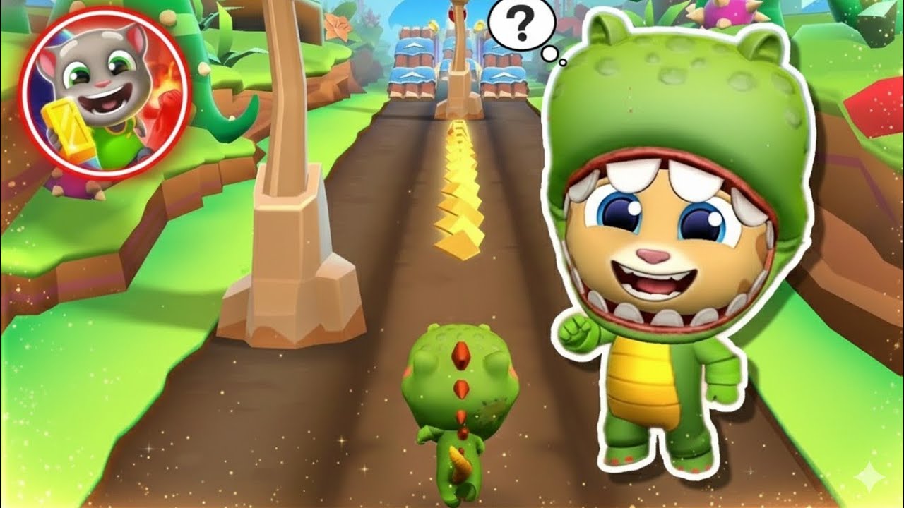 Talking Tom Time Rush Gameplay Android ios 