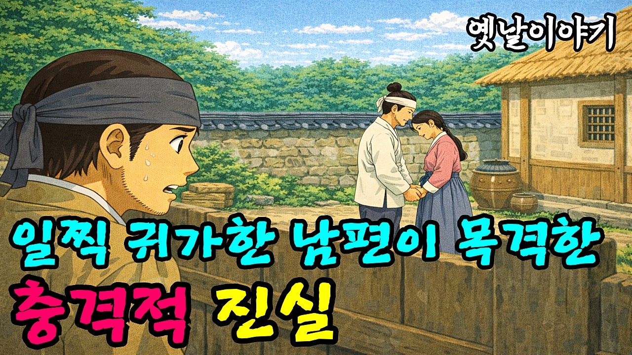 [8편] 아내가 배신한 날, 하늘이 내린 세 번의 경고! 선량한 보부상의 기막힌 운명 | 조선시대 민담 | 권선징악  | 옛날이야기 | 수면동화