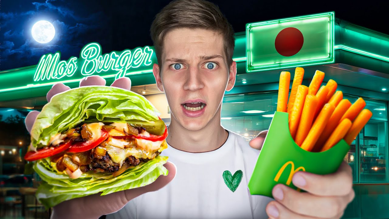 24h de FAST-FOOD “HEALTHY” au JAPON 🍔🇯🇵
