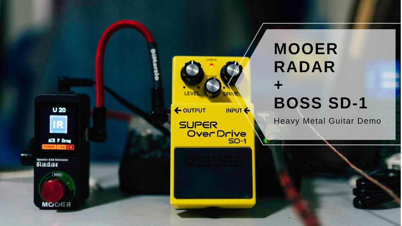 MOOER RADAR + BOSS SUPER OVERDRIVE | Heavy Metal Demo