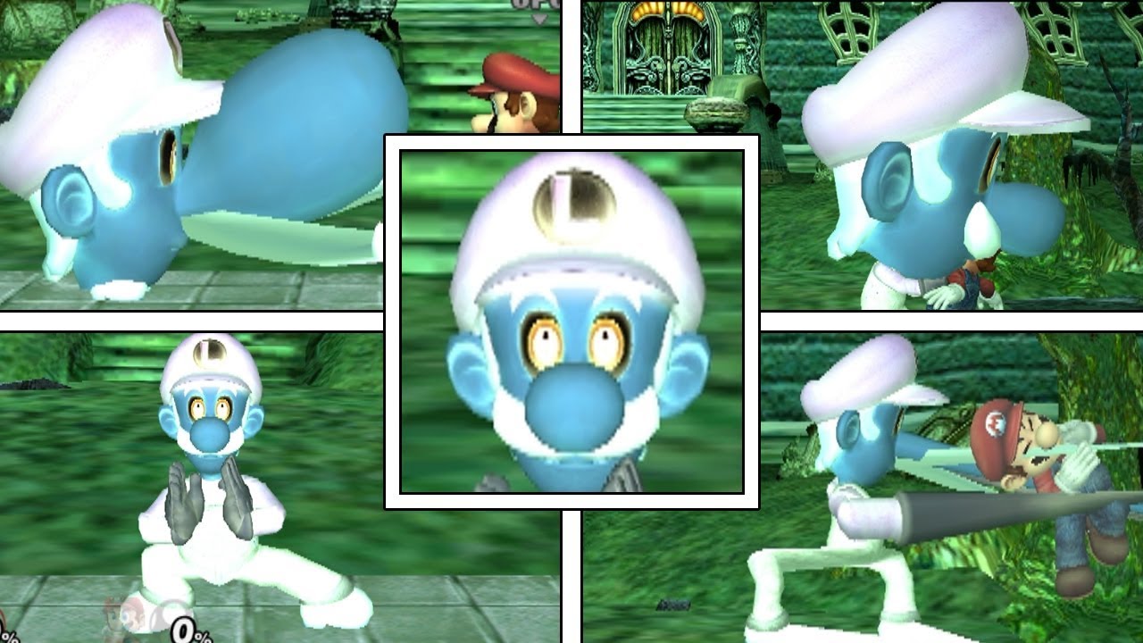 Negative WeeGee Is Totally Bizarre (Smash Bros Mod)