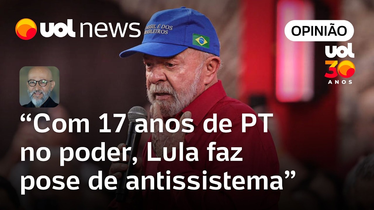 Lula adere antipolítica ao seu cardápio e vai ao palanque com pose de político antissistema | Josias