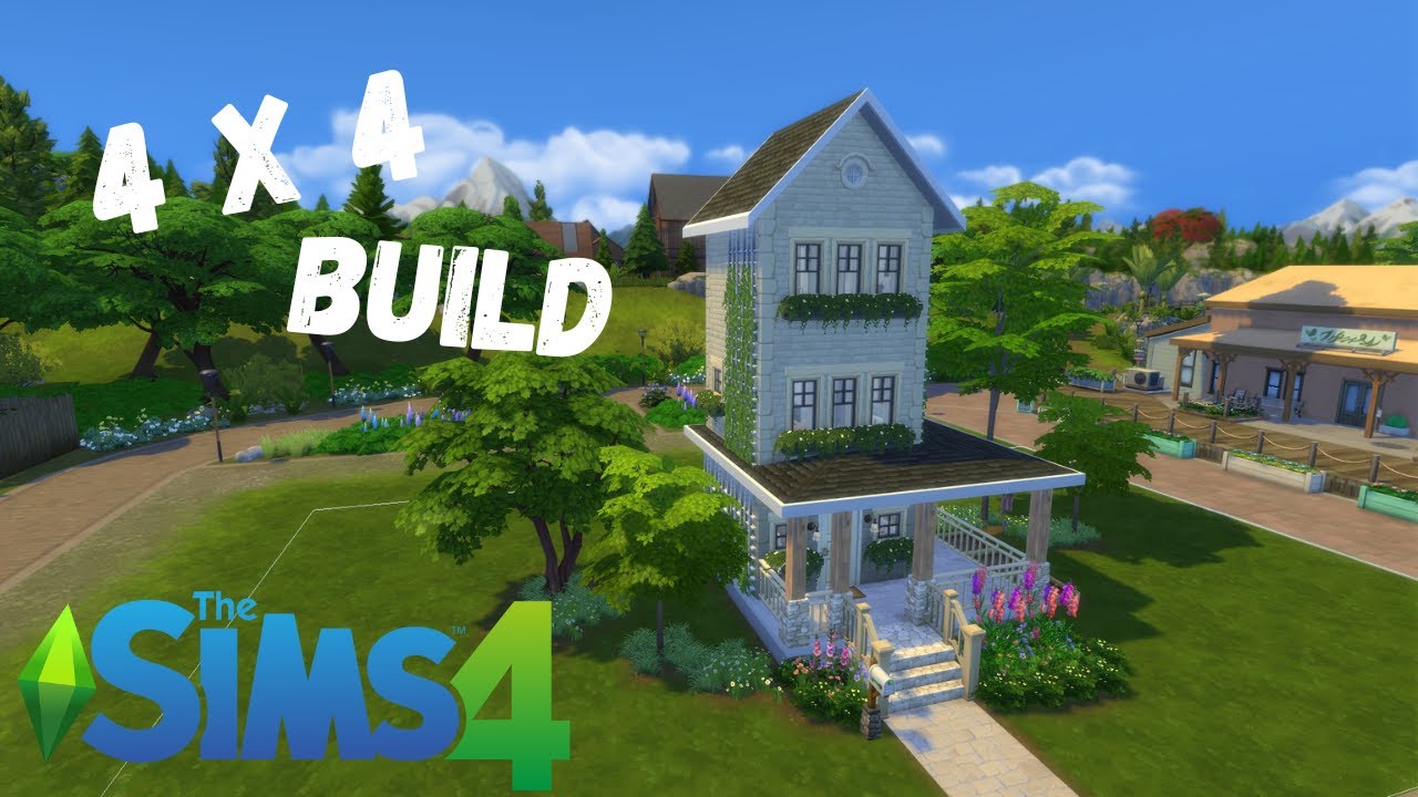 My First Ever 4x4 Sims 4 House