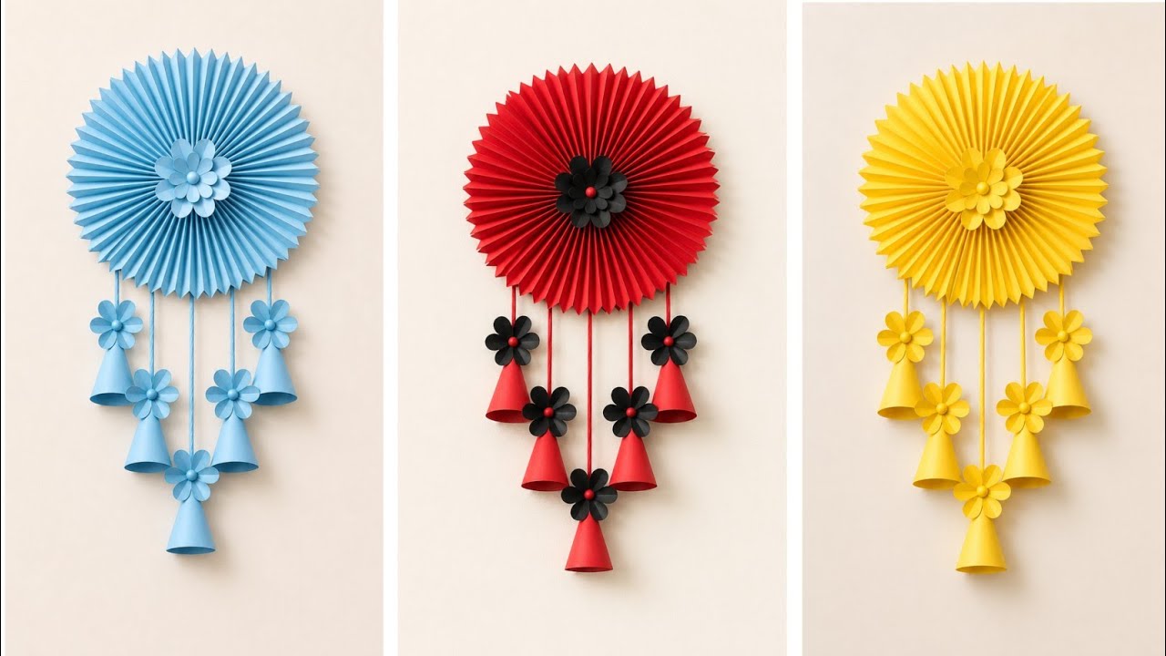 Unique Wall Hanging / Paper Craft For Home Decoration / Easy Wall Hanging / DIY Wall Decor