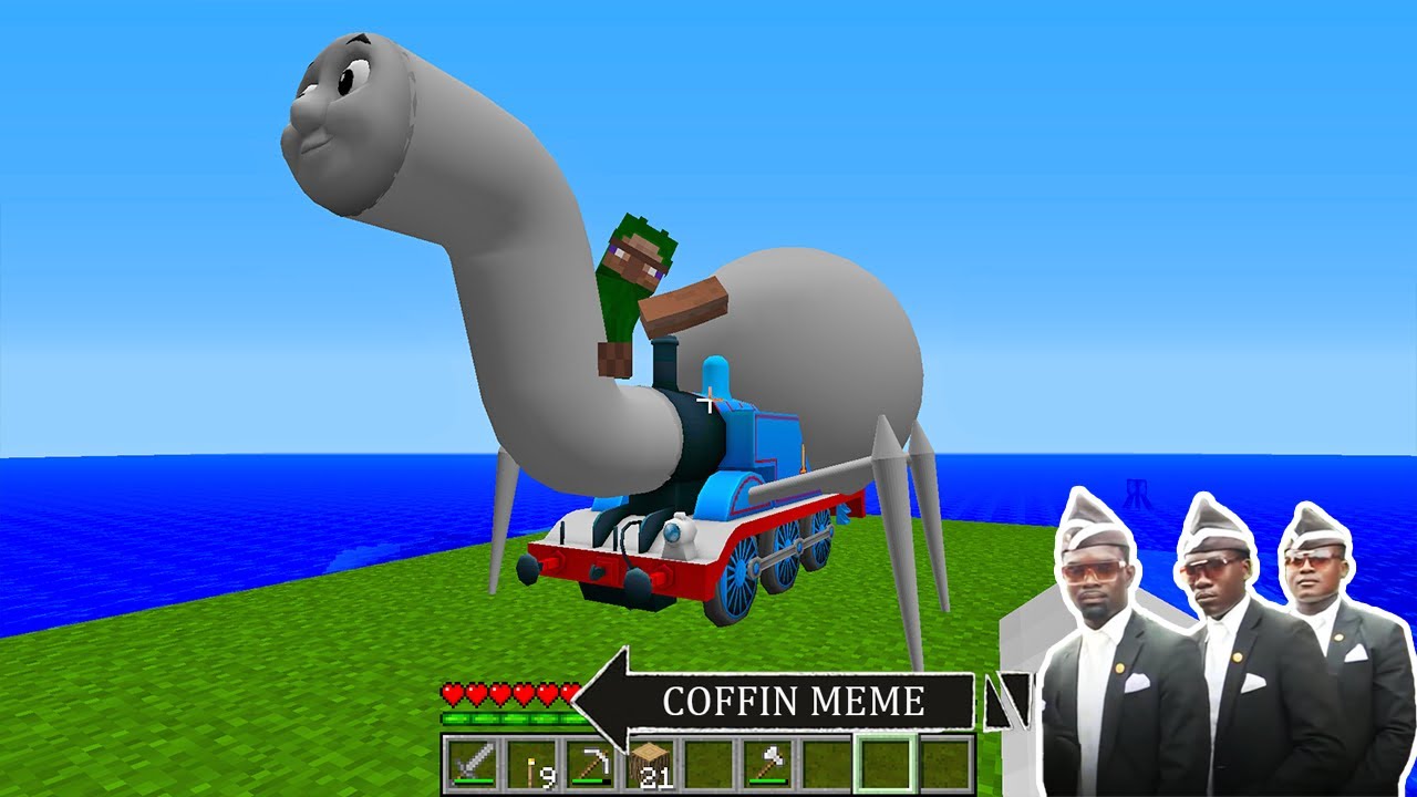 The King of MUTANT Thomas Tank Engine in Minecraft - Coffin Meme