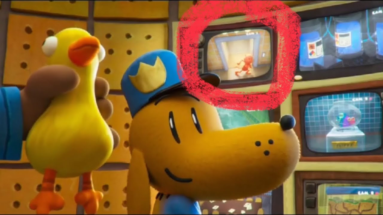 Chief teaches Dog Man how to play FNAF (credit to @skywolfvr)