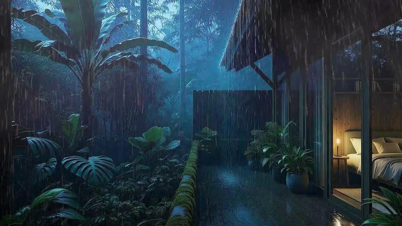Sleep Without Waking Up | Tropical Rain Engineered for Night Retention 🌧️