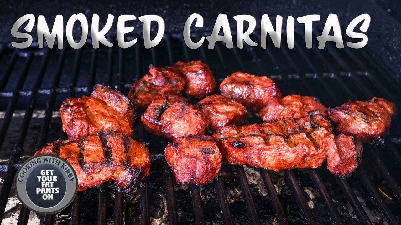 Smoked Carnitas - Mexican Pulled Pork Tacos - Pit Boss Austin XL