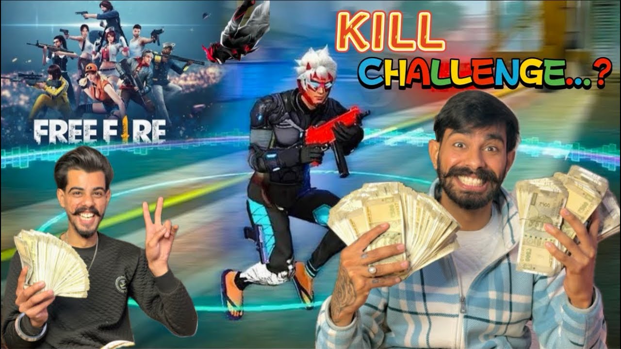 FREE FIRE ! 💰💵 KILL CHALLENGE ! GARENA FREE FIRE ! FREE FIRE GAME PLAY ! Batala promotion 