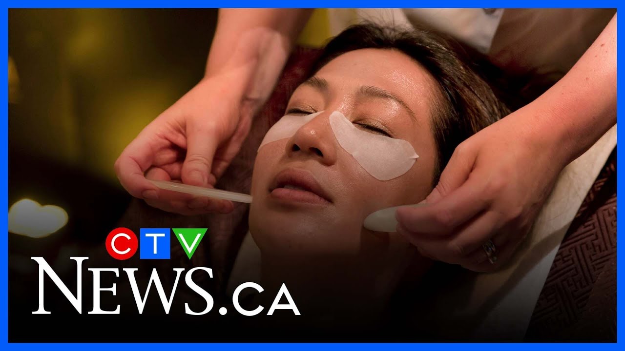 A face massage with a stone is not Gua Sha