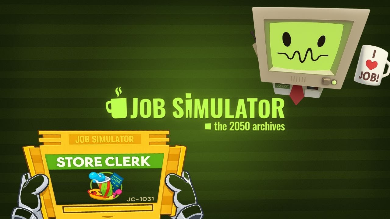 I became a store clerk in VR | Job simulator