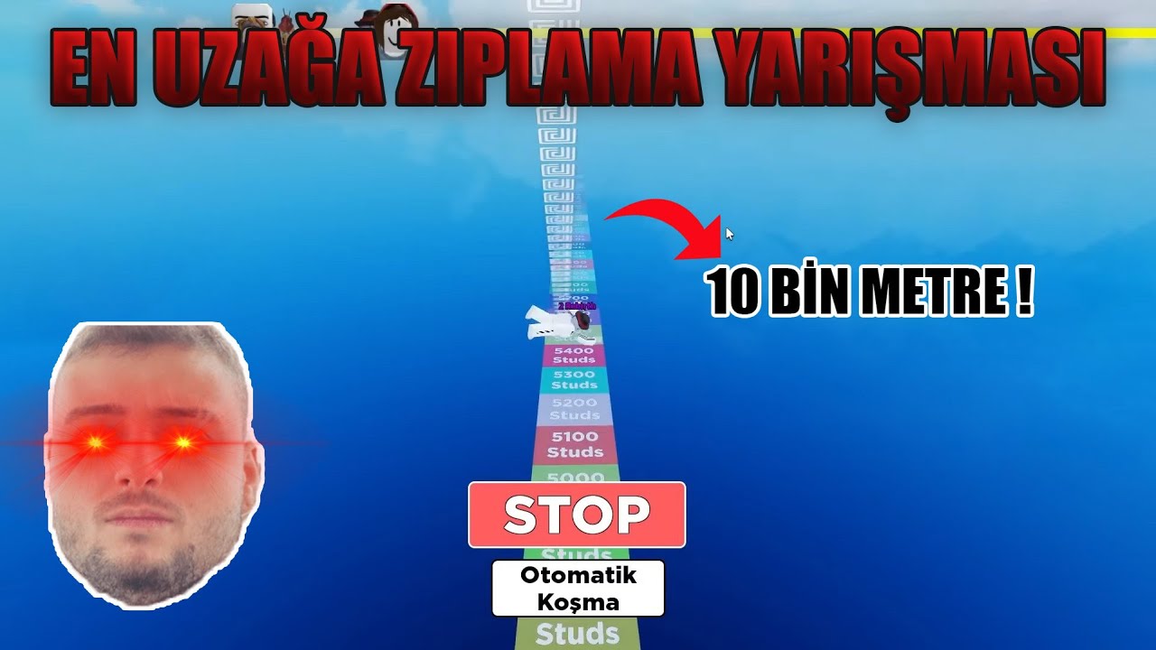 TÜM EKİP VS ATIYOR! | CyberRulz ROBLOX UZUN ATLAMA Oynuyor