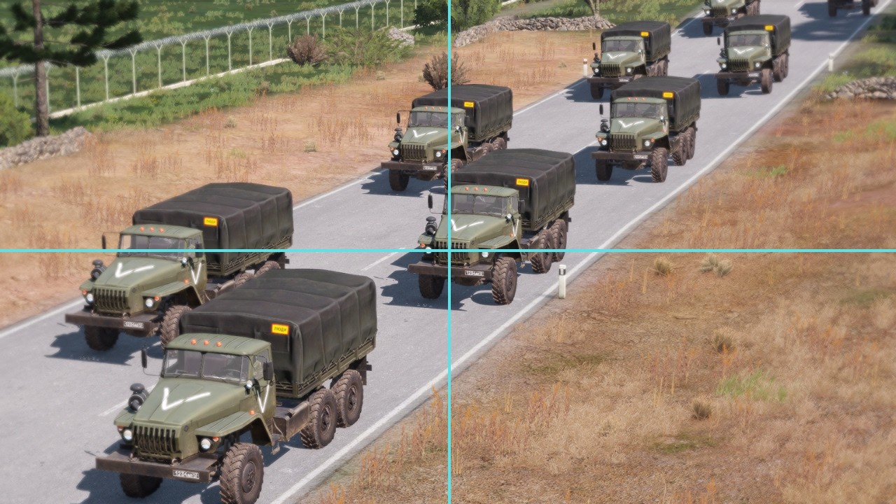 Russian Truck Convoy Hauling 60000 Tons Ammunition Neutralized by Missile