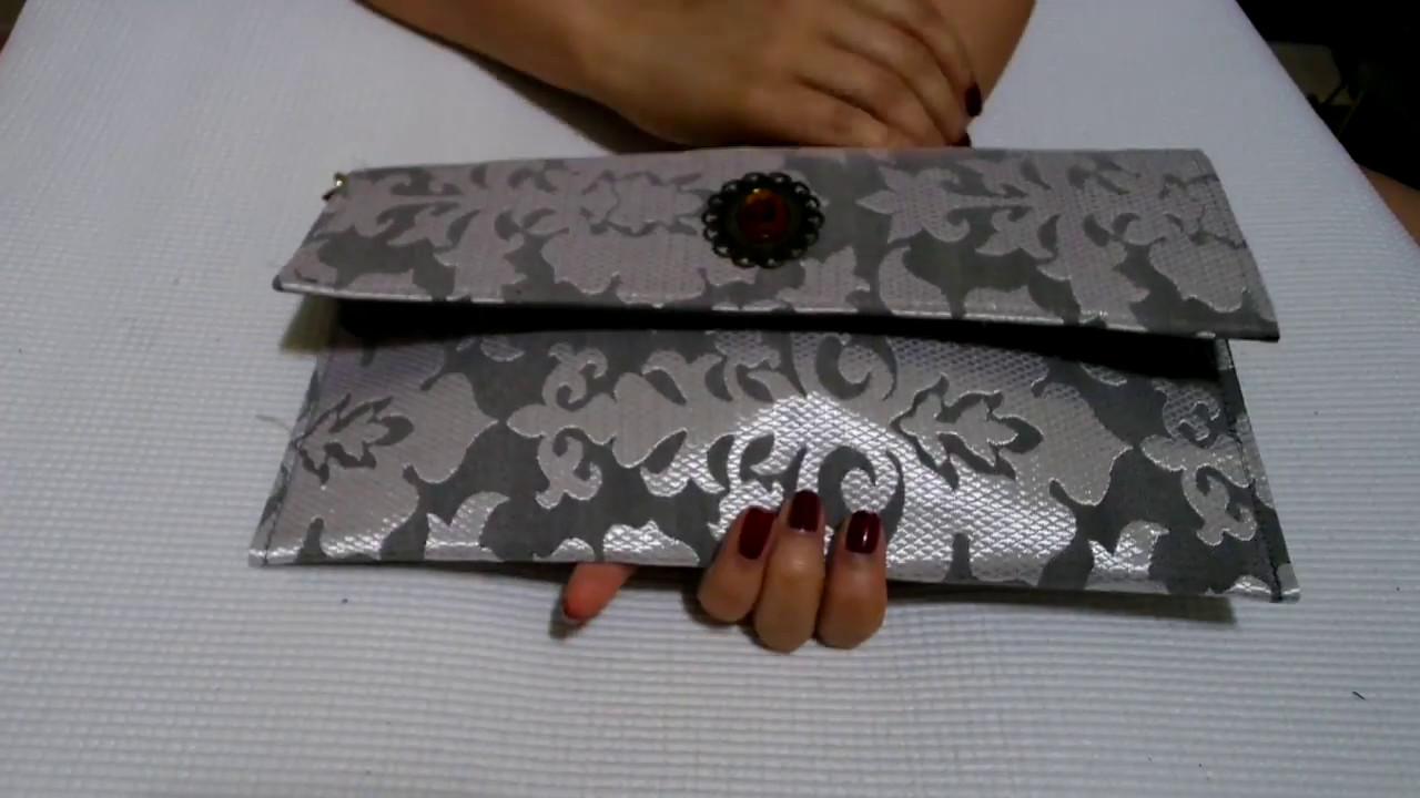 DIY  De individual de mesa a Bolso estilo sobre
