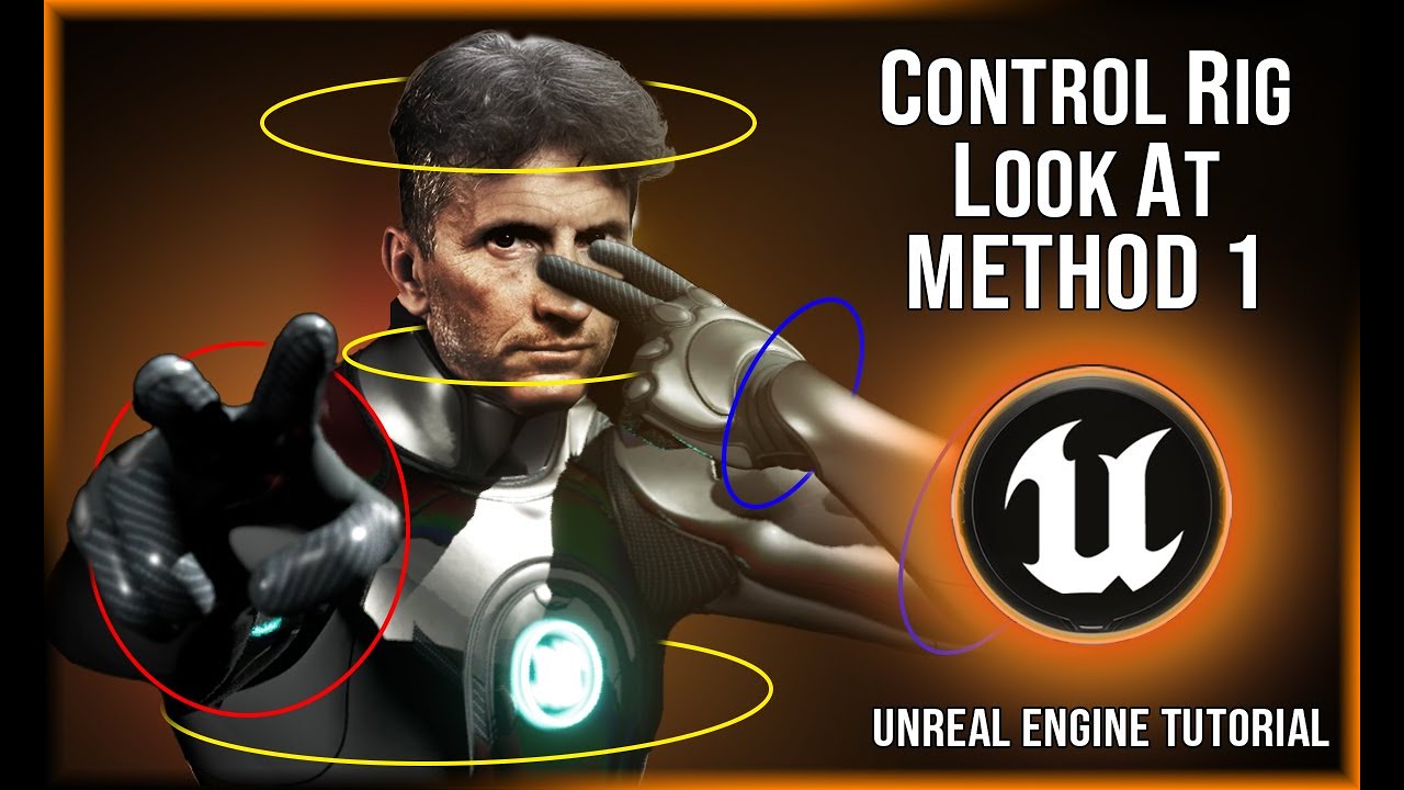 Control Rig: Runtime Look-At for NPCs and Enemies  |   Unreal Engine Tutorial