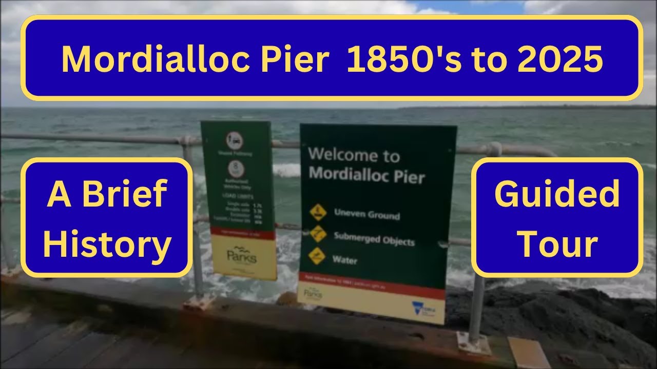 Mordialloc Pier 1850's to 2025