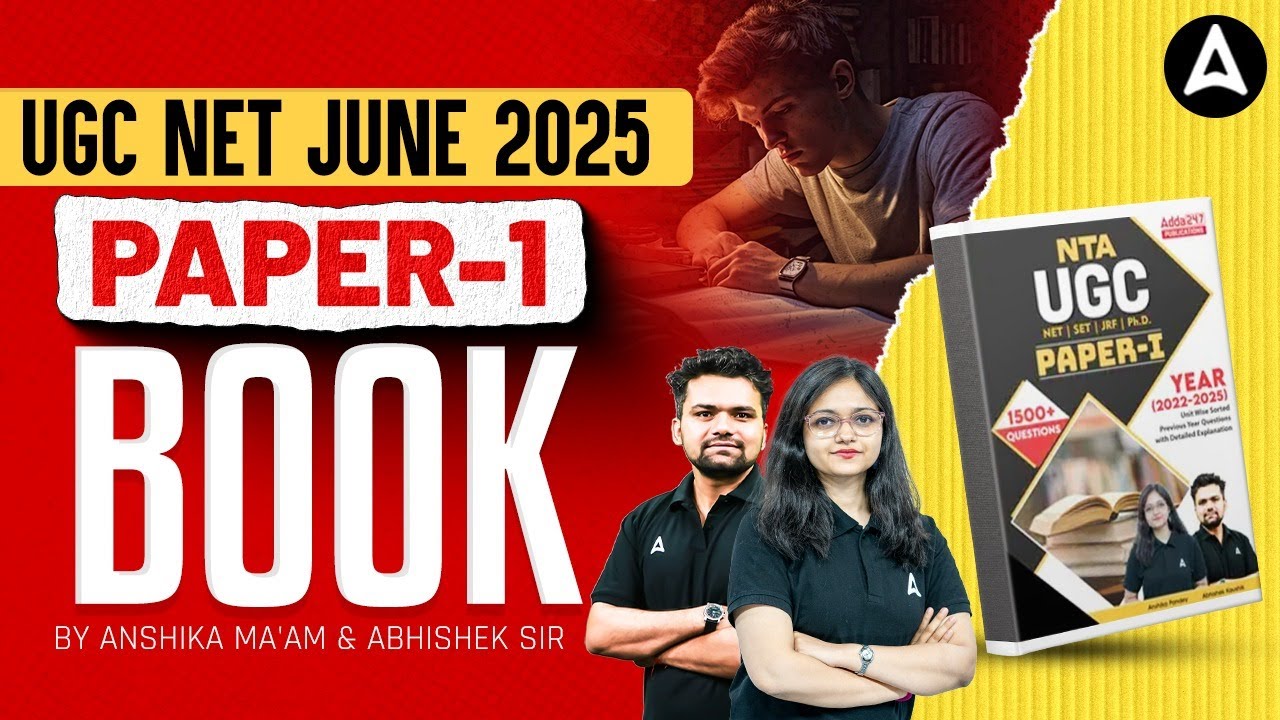 UGC NET Paper 1 Best Books for UGC NET June 2025 | By Anshika Ma'am & Abhishek Sir