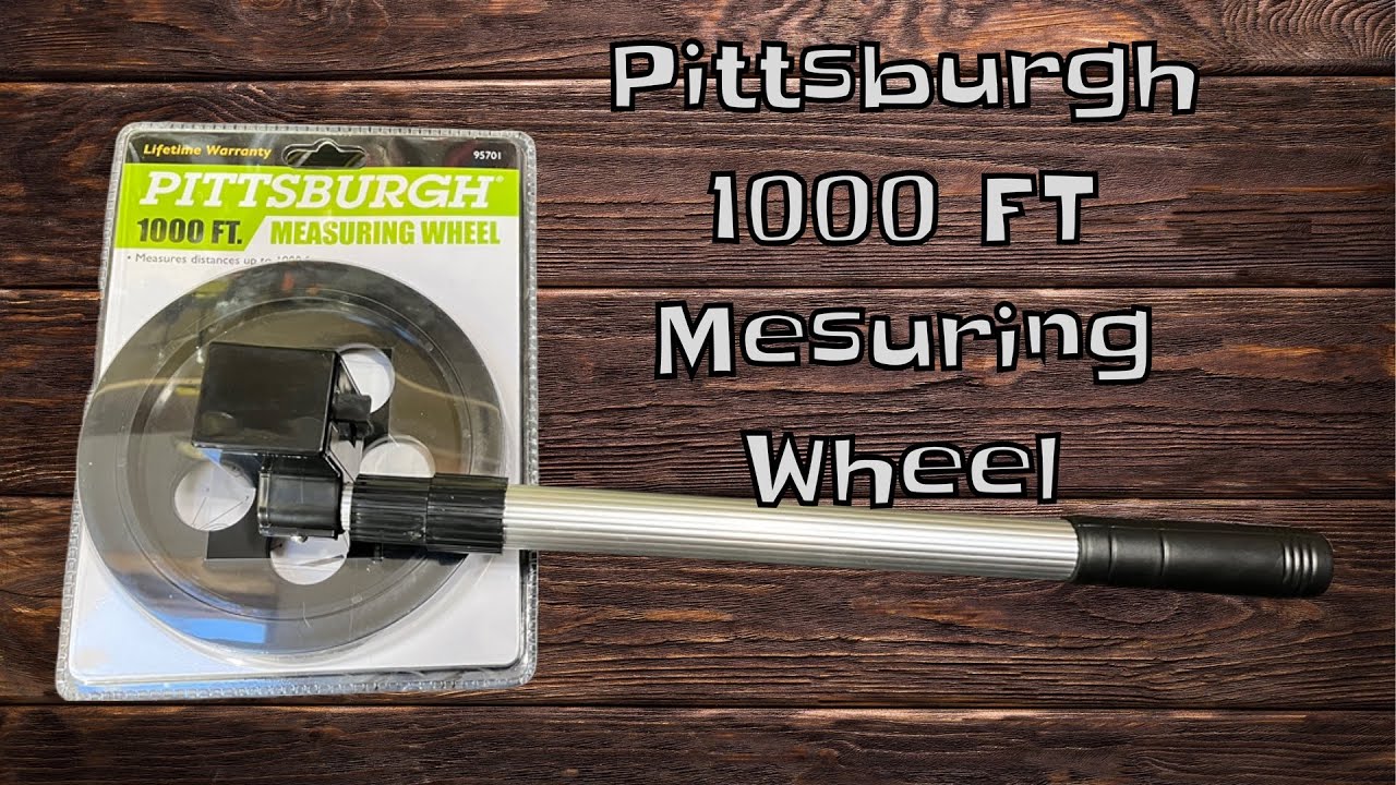 Pittsburgh 1000 FT Measuring Wheel