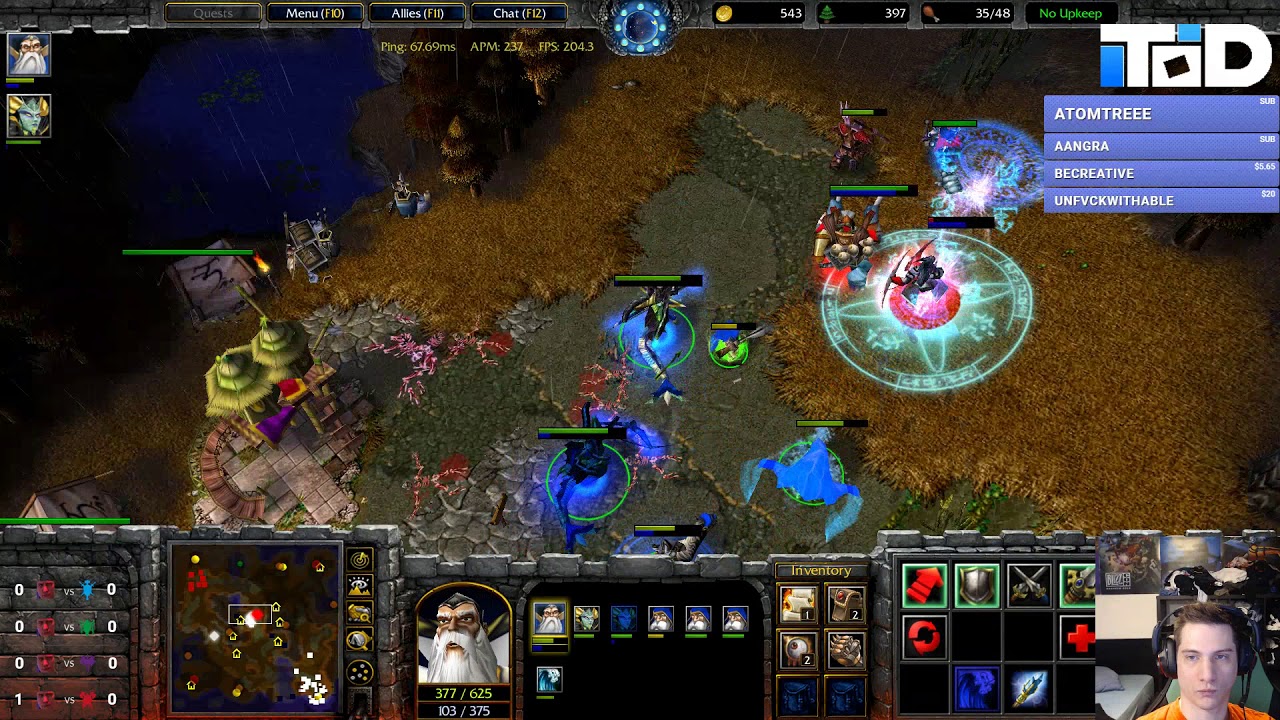 ToD vs Fishtiger - Human vs NightElf