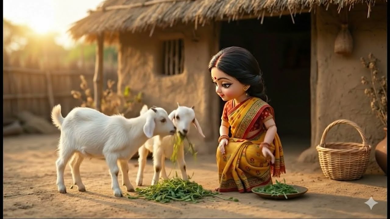 Miniature cooking video.Rual cooking video. Rural video. Rural life. Miniature video ASMR 