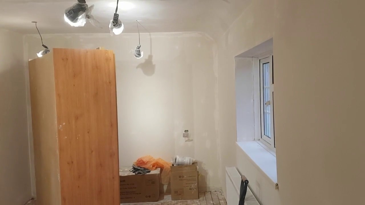 Festool planex. Wagner 3.20. Plastering and paintig walls.