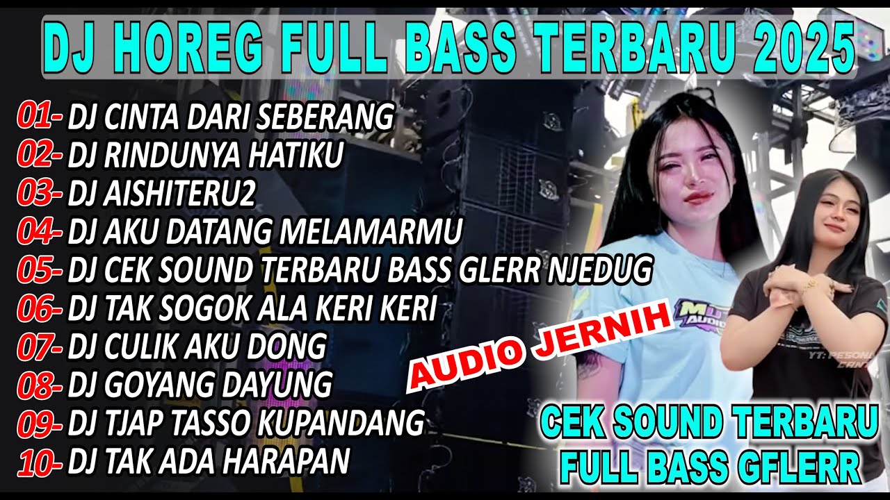 DJ CINTA DARI SEBERANG FULL BASS GLERR NJEDUG Horeg Viral Karnaval Full Album Terbaru 2025!
