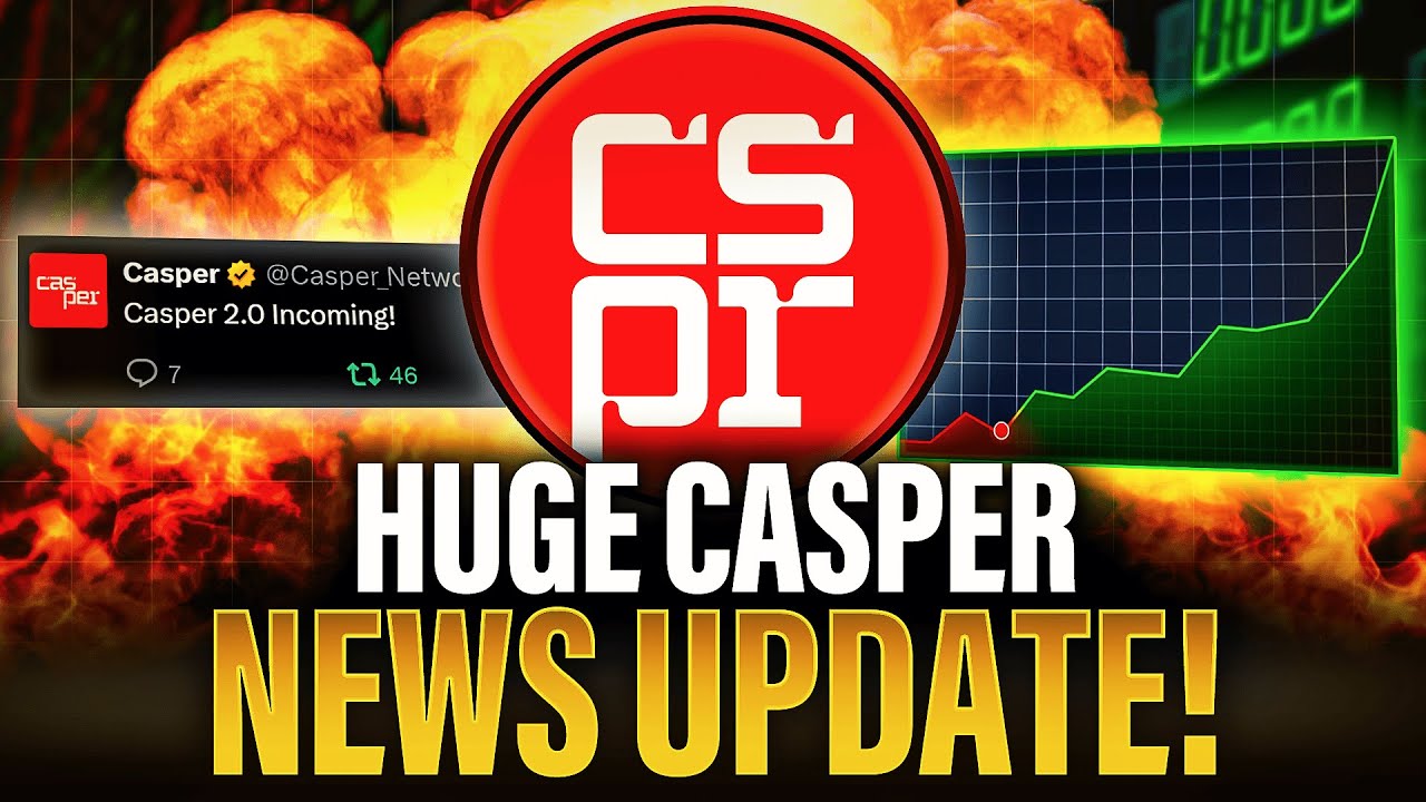 If You Hold CSPR You BETTER WATCH This | Huge Casper Network Update