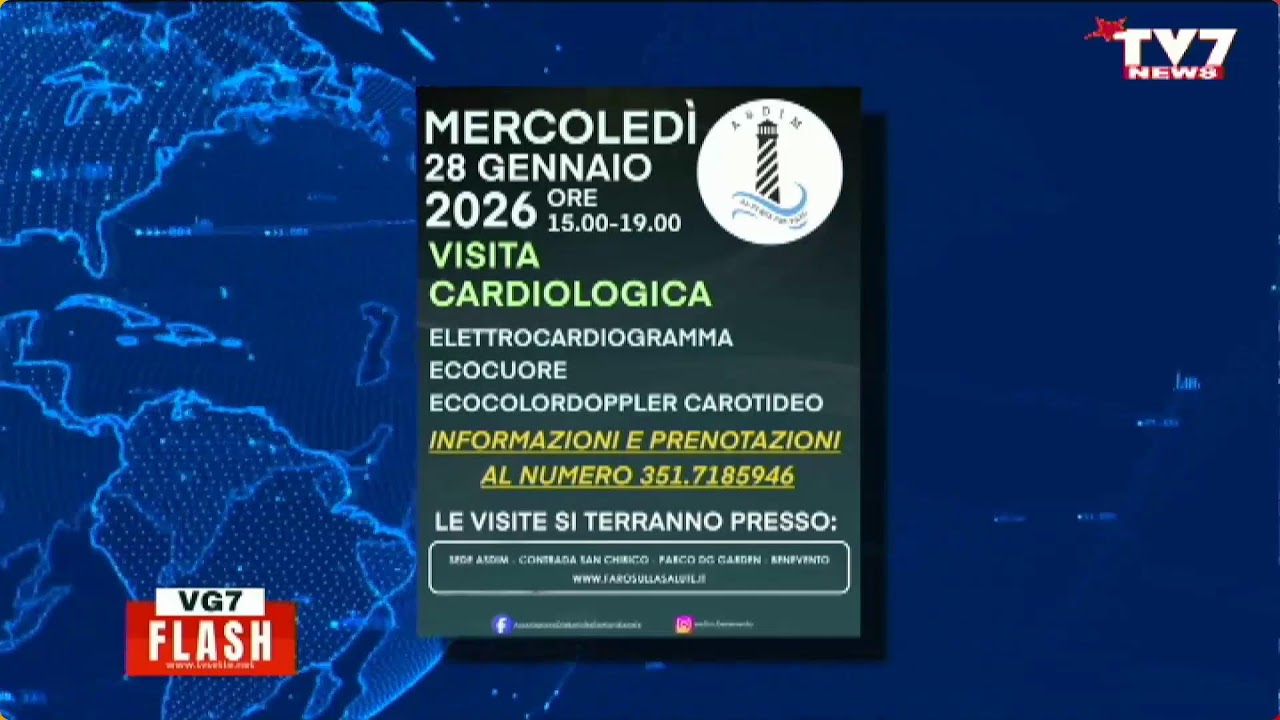 LE NEWS IN DIRETTA DI SABATO 24 GENNAIO 2026