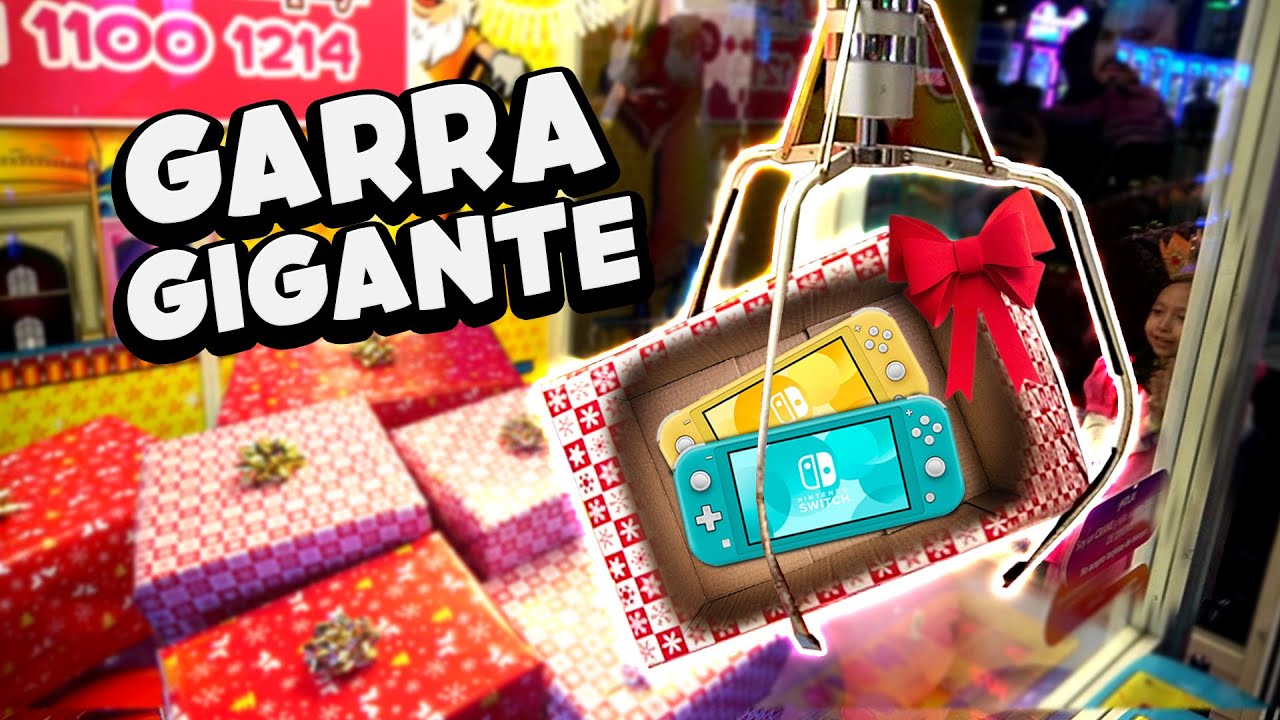 Oculte Un Nintendo Switch En La Garra GIGANTE