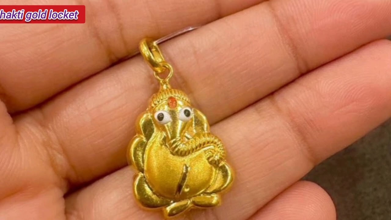 Letest gold bhakti locket pendant design2025#goldnecklace #bhaktilocket#pandal #goldjewellery #viral