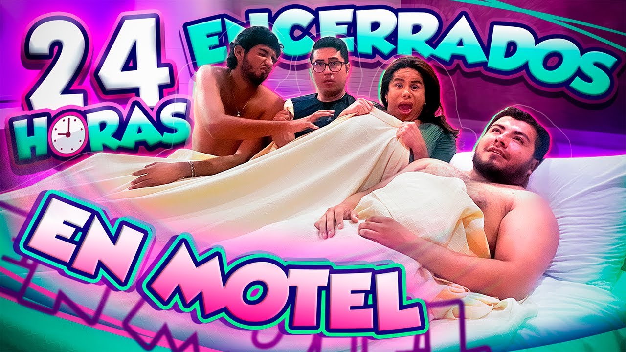 🕒24 HORAS ENCERRADOS EN UN MOTEL😱