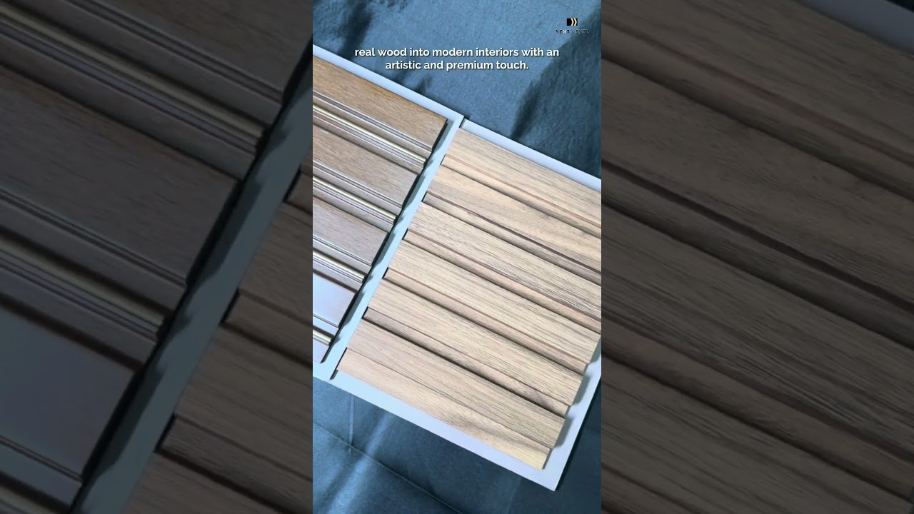 Soul Wood Decorative Louvers | Natural Wooden Louvers for Modern Interiors | Next Level Chennai