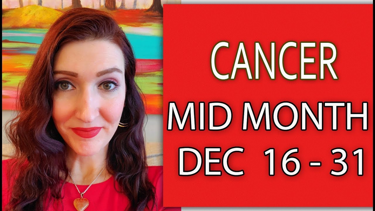 CANCER YOU NEED TO HEAR THIS TODAY!!! DEC 16 TO 31