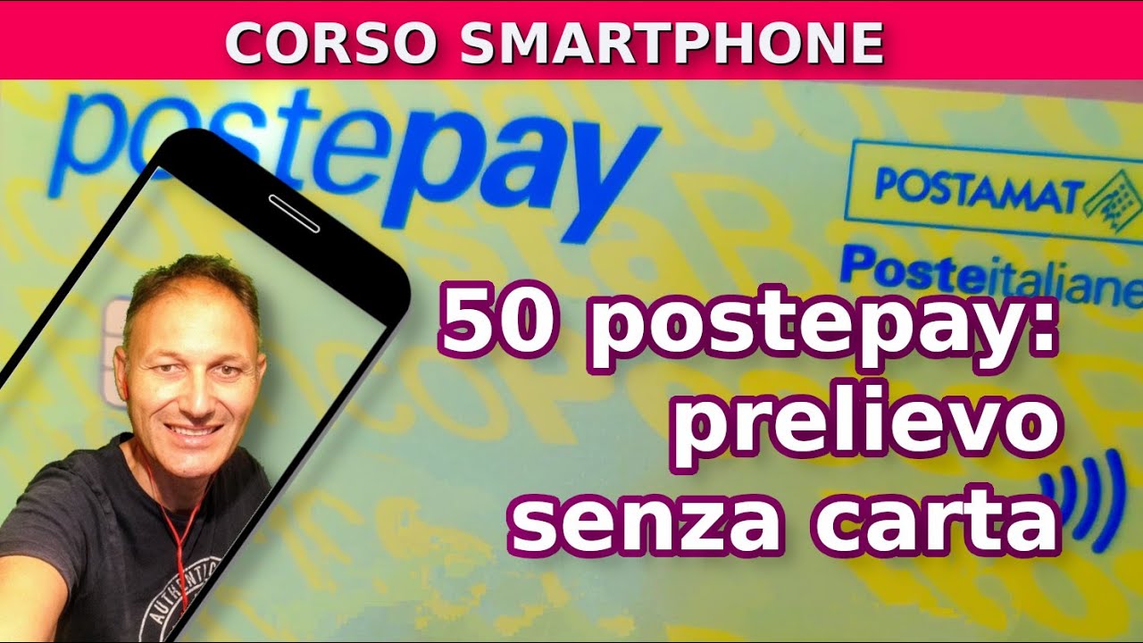 50 Come prelevare al postamat senza la tessera postepay | Daniele Castelletti | AssMaggiolina