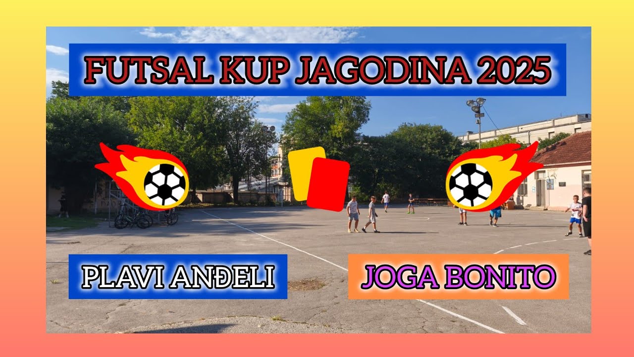 PLAVI ANĐELI - JOGA BONITO 5:1 (0:1) FUTSAL KUP JAGODINA 2025